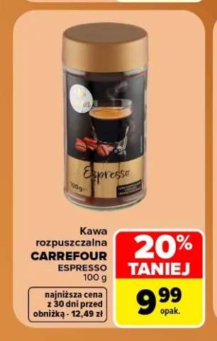Kawa rozpuszczalna Carrefour Espresso