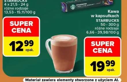 Kawa w kapsułkach Starbucks Latte Macchiato