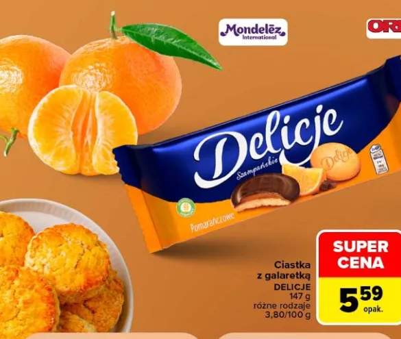 Ciastka z galaretką Delicje