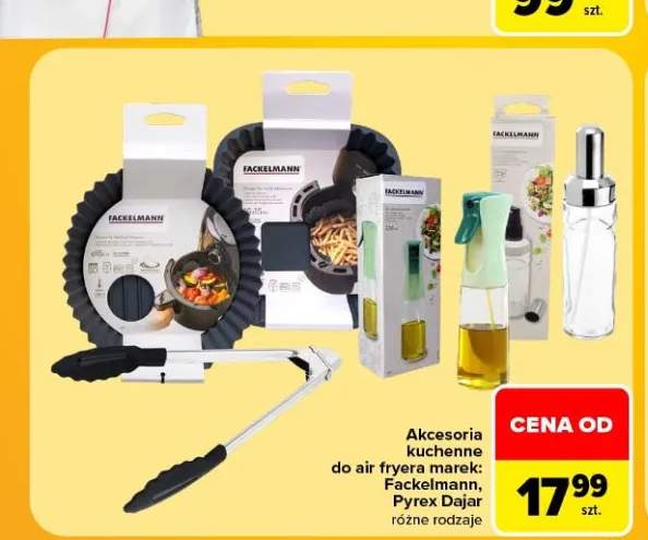Akcesoria kuchenne do air fryera Fackelmann, Pyrex Dajar