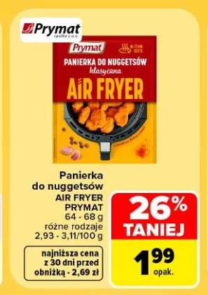 Panierka do nuggetsów Air Fryer Prymat