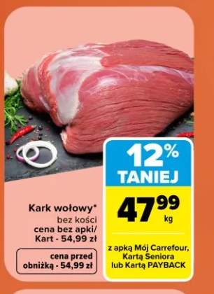 Kark wołowy bez kości