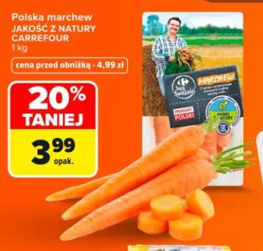 Marchew polska Jakość z Natury Carrefour