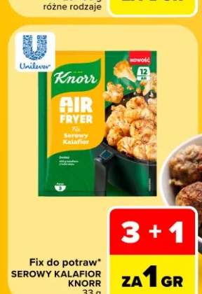 Fix do potraw Knorr Air Fryer Serowy Kalafior