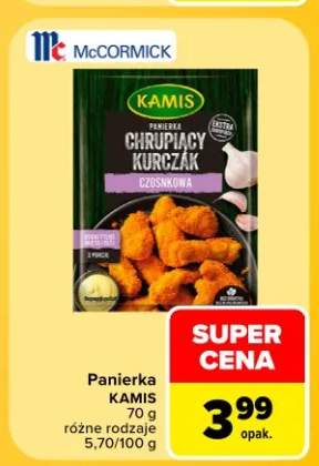 Panierka Kamis Chrupiący Kurczak czosnkowa