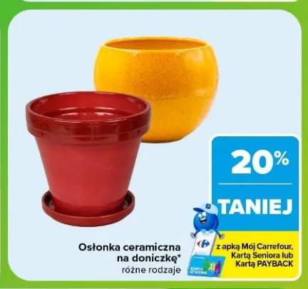 Osłonka ceramiczna na doniczkę