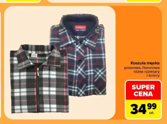 Koszula męska polarowa +1 wariant