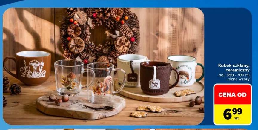 Kubek ceramiczny 350-700 ml +1 wariant