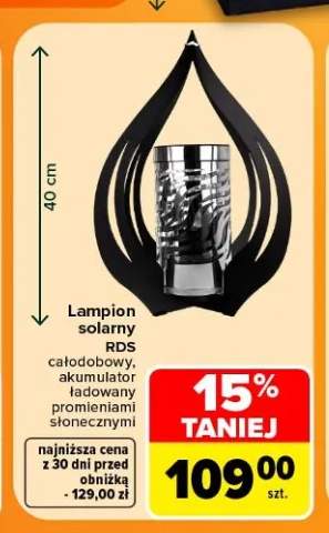 Lampion solarny Rds