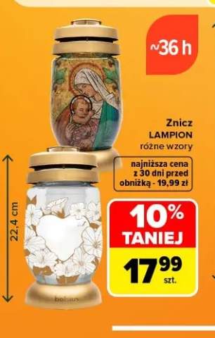 Znicz Lampion Bolsius