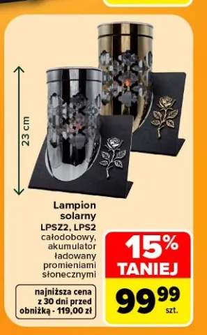 Lampion solarny LPSZ2 +1 wariant