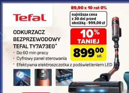Odkurzacz bezprzewodowy Tefal TY7A73E0