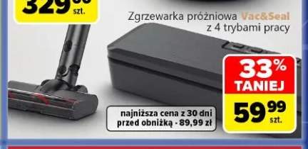 Zgrzewarka próżniowa Vac & Seal z 4 trybami pracy