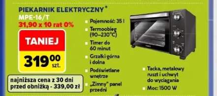 Piekarnik elektryczny MPE-16/T Mpm