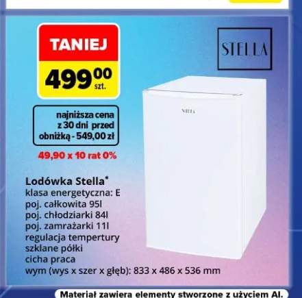 Lodówka Stella