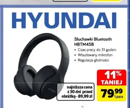 Słuchawki Bluetooth HBTM45B Hyundai