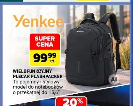 Wielofunkcyjny plecak Flashpacker Yenkee