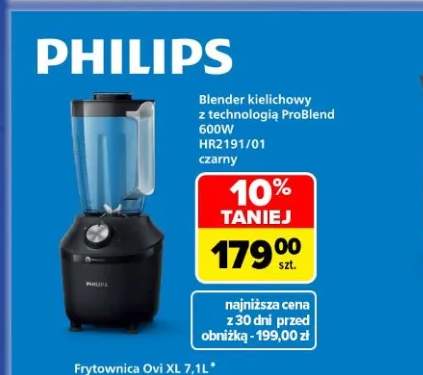 Blender kielichowy z technologią ProBlend HR2191/01 Philips