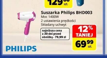 Suszarka Philips BHD003
