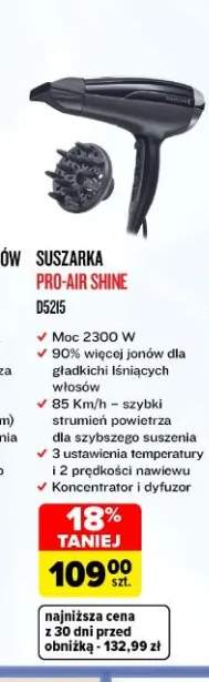 Suszarka Pro-Air Shine D5215 Remington