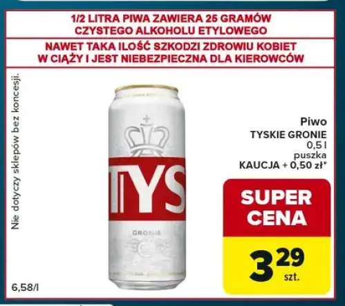 Piwo Tyskie Gronie