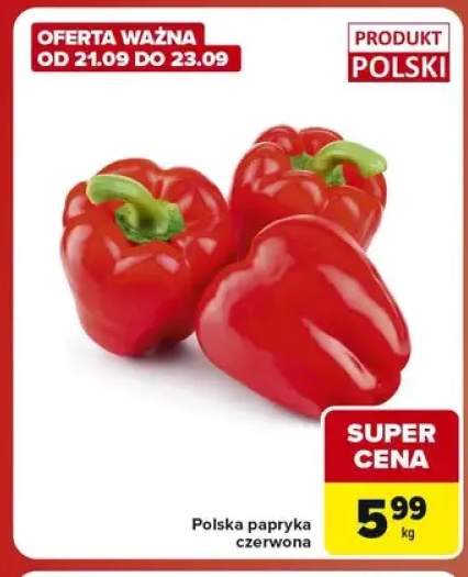 Papryka czerwona polska