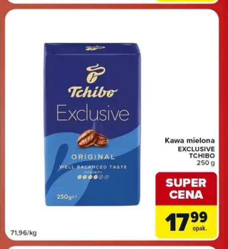 Kawa mielona Exclusive Tchibo