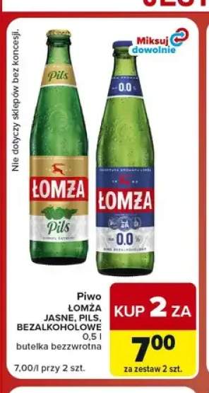Piwo Łomża +2 warianty