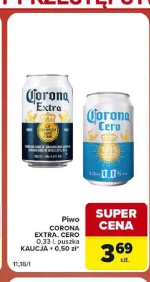 Piwo Corona Extra +1 wariant