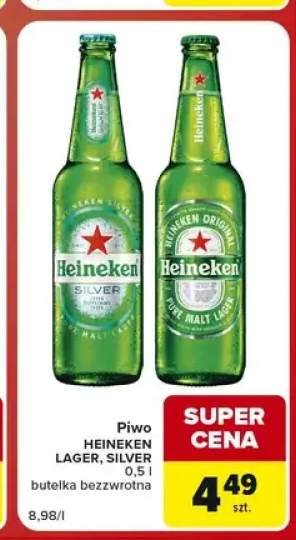 Piwo Heineken Lager +1 wariant