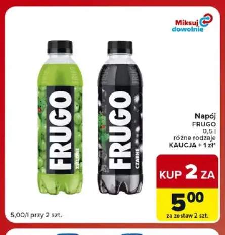 Napój Frugo zielone +1 wariant