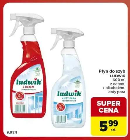 Płyn do szyb Ludwik z octem +2 warianty