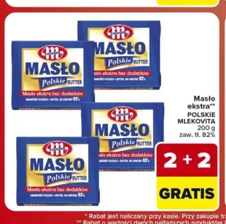 Masło ekstra polskie Mlekovita