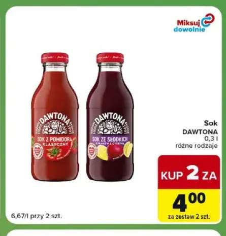 Sok ze słodkich buraków z cytryną Dawtona +1 wariant
