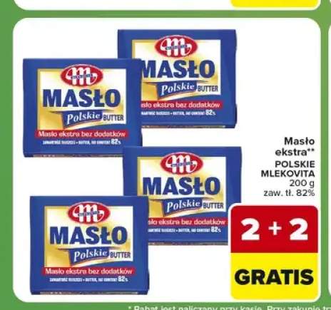 Masło ekstra Polskie Mlekovita