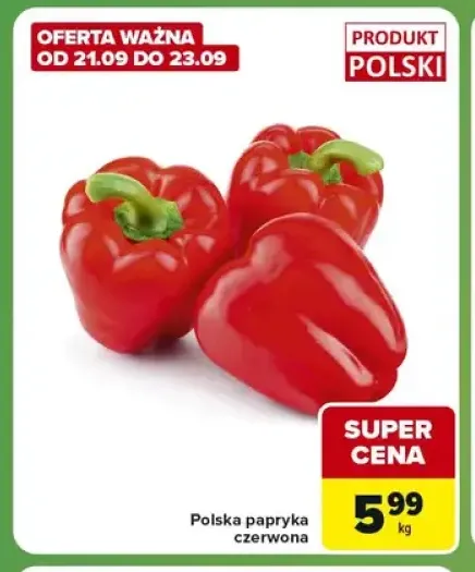 Papryka czerwona polska