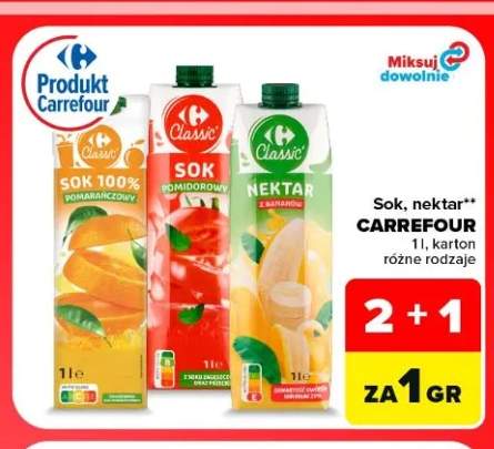 Sok nektar Carrefour