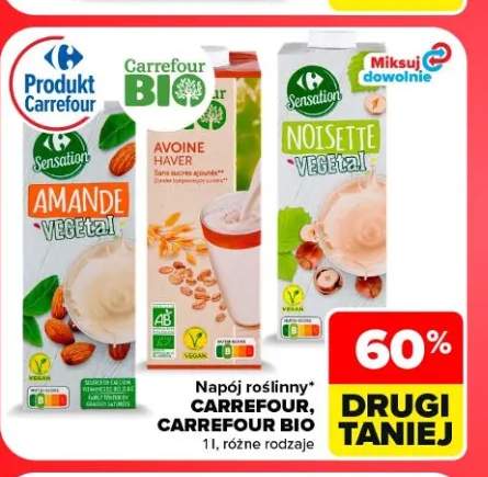 Napój z orzechów laskowych Carrefour Sensation +2 warianty