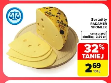 Ser żółty Radamer Spomlek