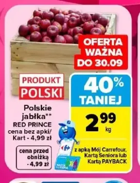 Polskie jabłka Red Prince