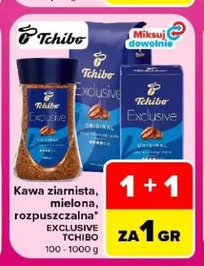 Kawa ziarnista, mielona, rozpuszczalna Exclusive Tchibo