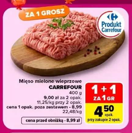 Mięso mielone wieprzowe Carrefour