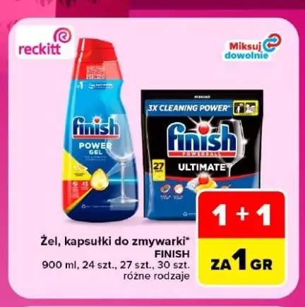 Żel do zmywarki Finish +1 wariant