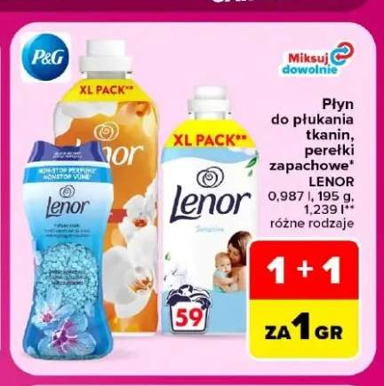 Płyn do płukania tkanin Lenor +1 wariant