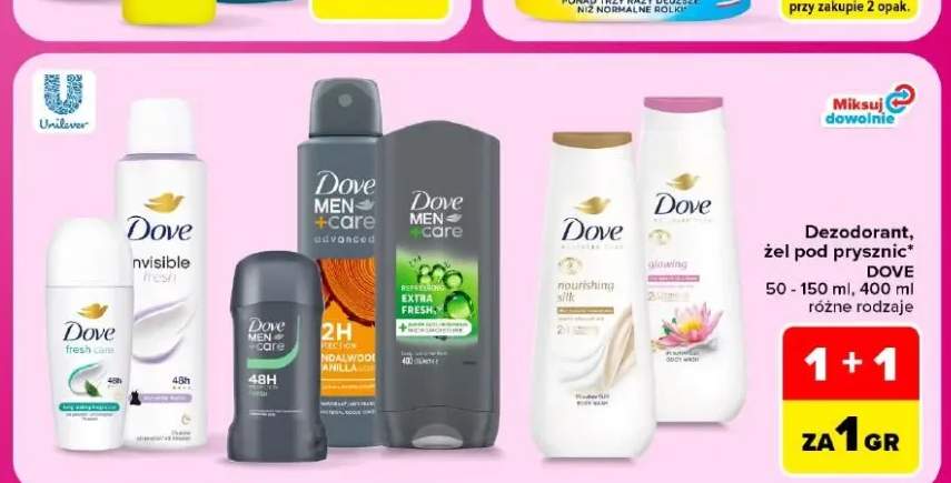 Dezodorant Dove +1 wariant