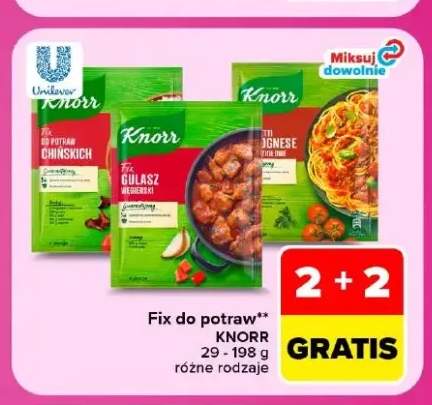 Fix do potraw chińskich Knorr +2 warianty