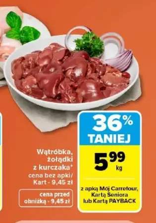 Wątróbka z kurczaka +1 wariant