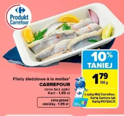 Filety śledziowe à la matias Carrefour