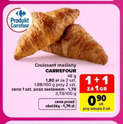 Croissant maślany Carrefour