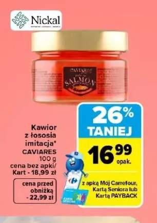 Kawior z łososia imitacja Caviares